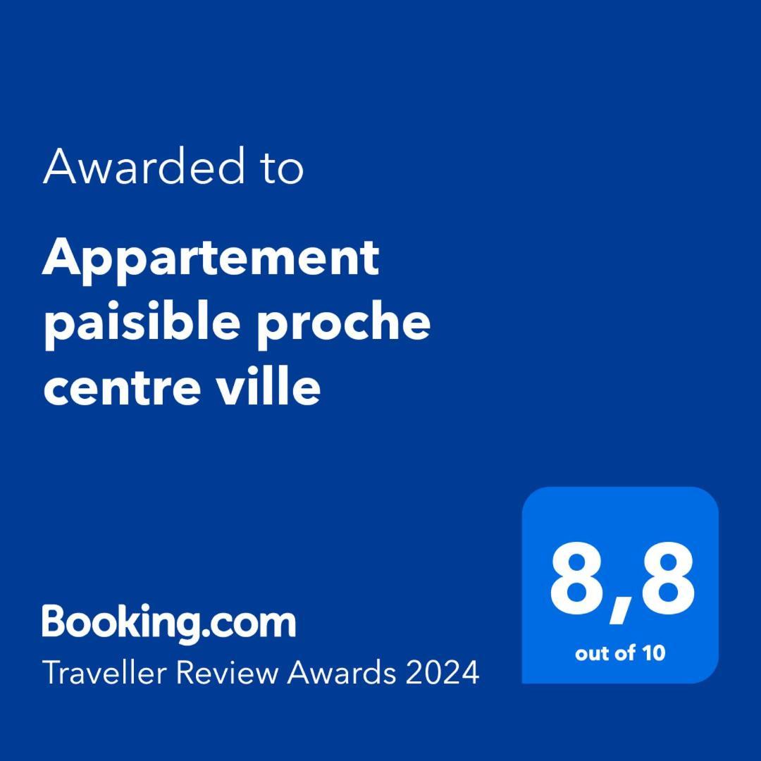 Appartement Paisible Proche Centre Ville Bron Buitenkant foto